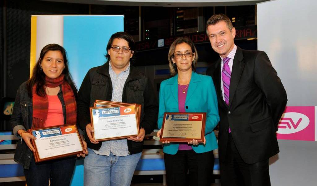 Ecuavisa entregó los premios Alberto Borges