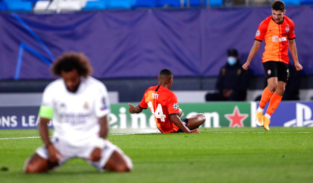 Real Madrid pierde de local ante el Shakhtar por Champions