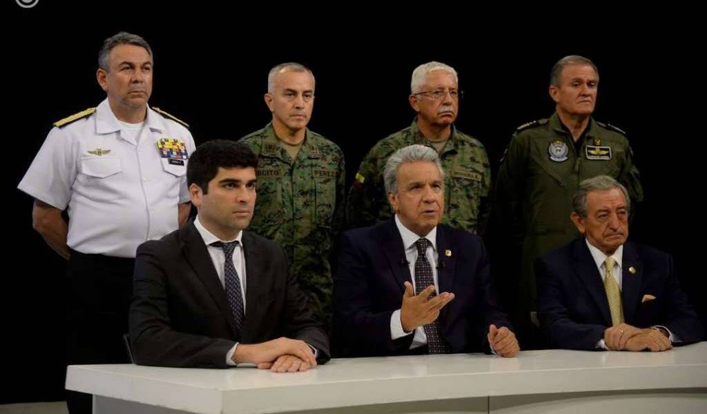 Moreno culpa a Correa de “intento de golpe de Estado”