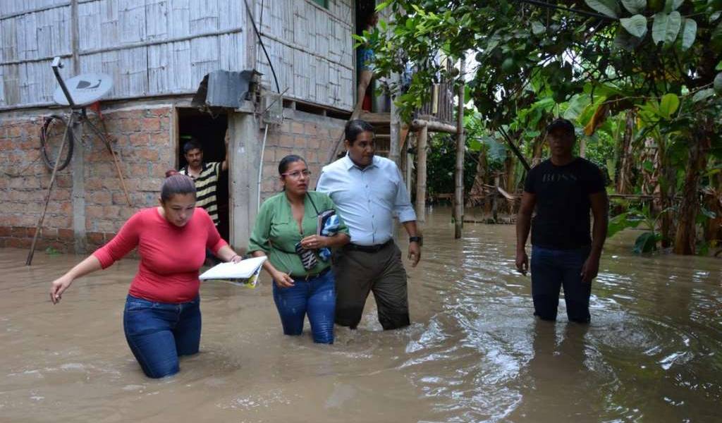 Manabí sufre nuevamente los estragos de las lluvias