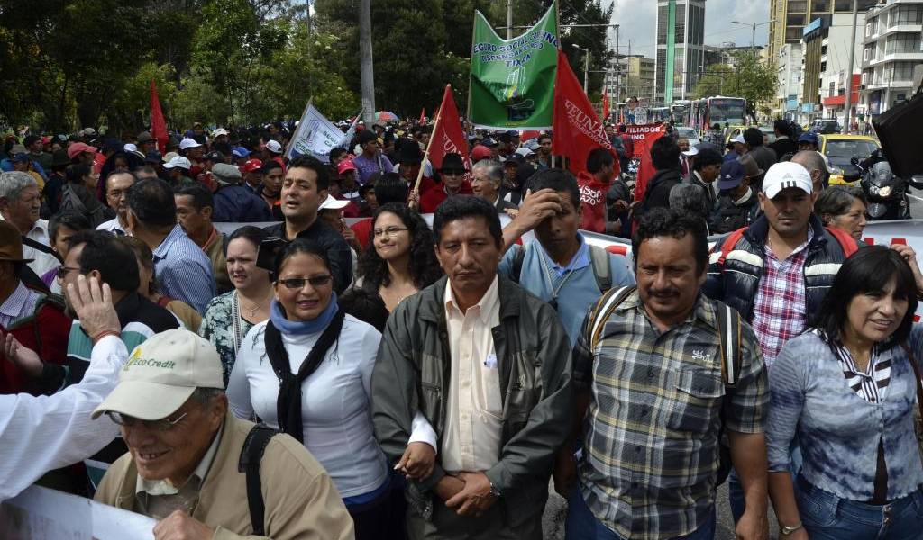 Correa se pronuncia sobre paro anunciado para el 13 de agosto