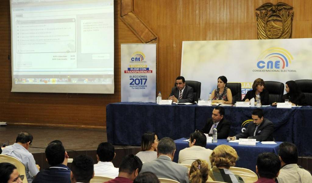 Calificados en Guayas candidatos a Asamblea de 3 partidos políticos
