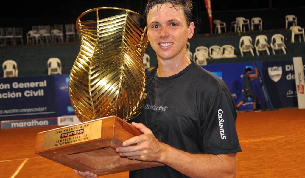 Alejandro González tercer colombiano en ganar el ATP de Salinas