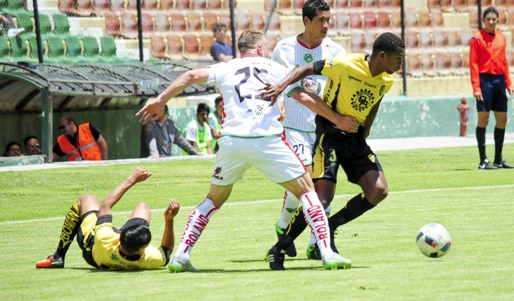 Mushuc Runa empata en condición de local ante Fuerza Amarilla