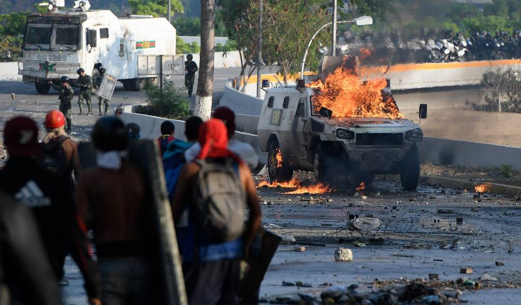 Guaidó impulsa huelga para terminar con Maduro