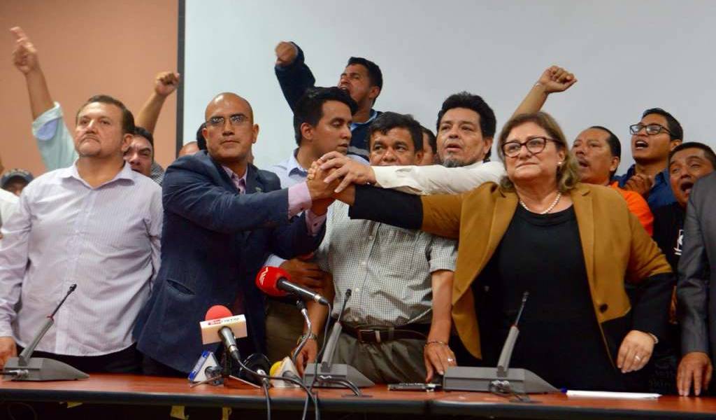 Borja se presentó a posesión en U. de Guayaquil