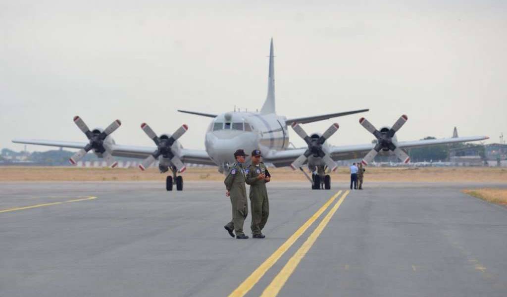 Se presentó avión de EE.UU. que operará en Ecuador