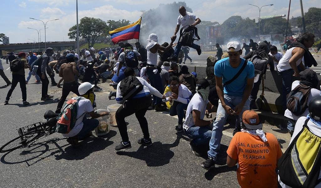 Un militar herido de bala durante alzamiento contra Maduro