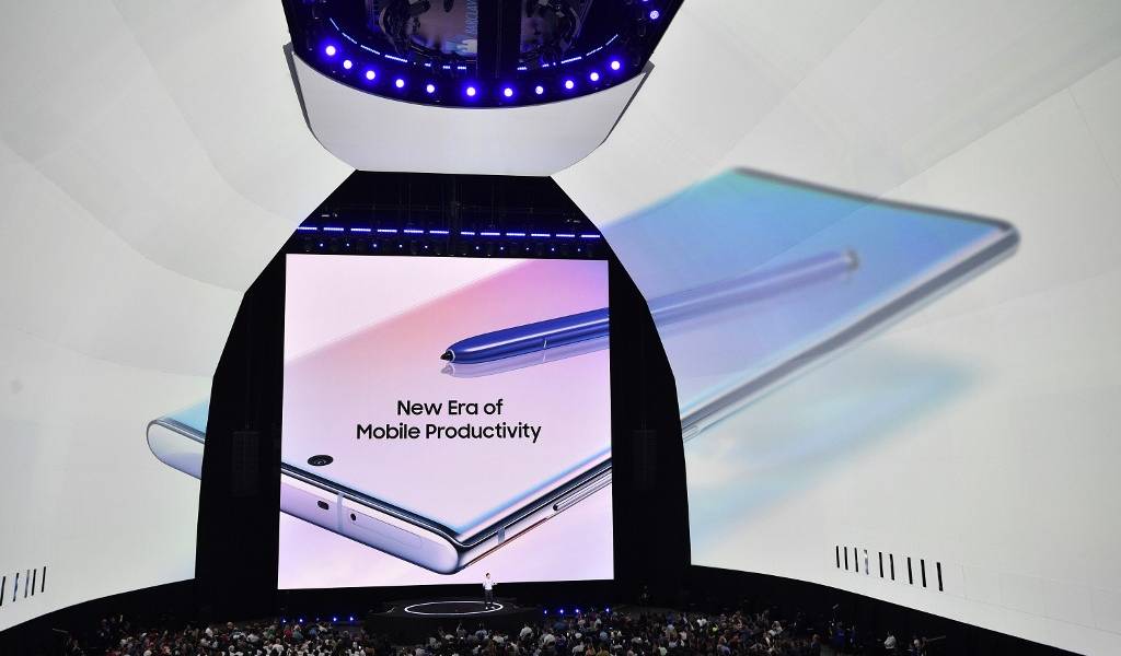 Samsung presentó su nuevo smartphone de alta gama