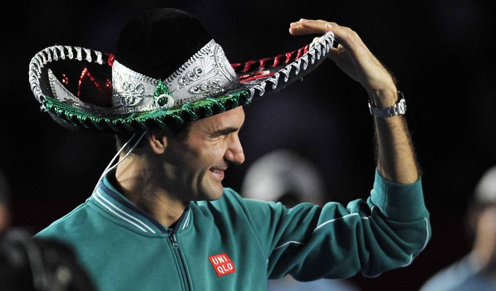 Roger Federer rompe récord de asistencia en México