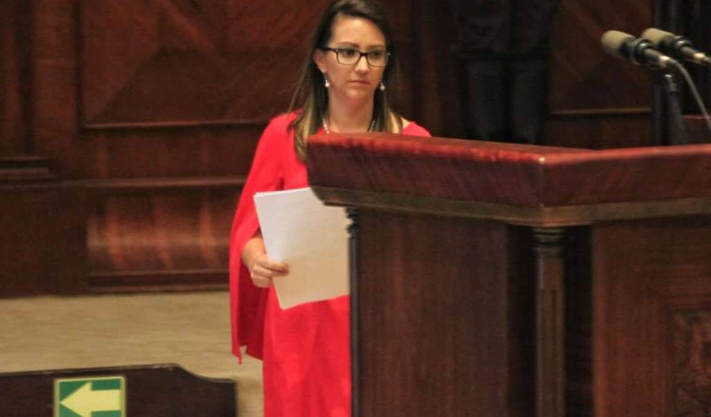 Espinosa insiste en su inocencia durante juicio político