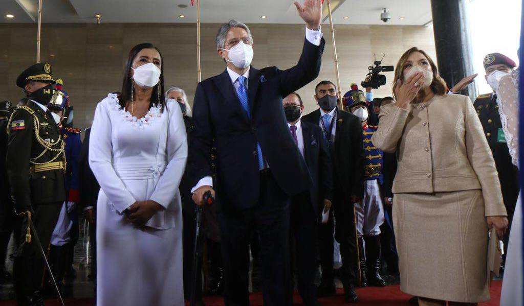 Ceremonia de investidura del presidente de Ecuador Guillermo Lasso