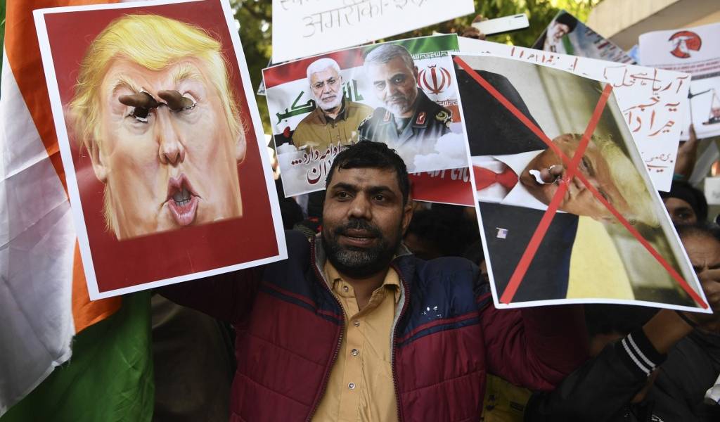 Trump pide a Irán que evite &quot;otra masacre&quot; tras manifestaciones por derribo de avión