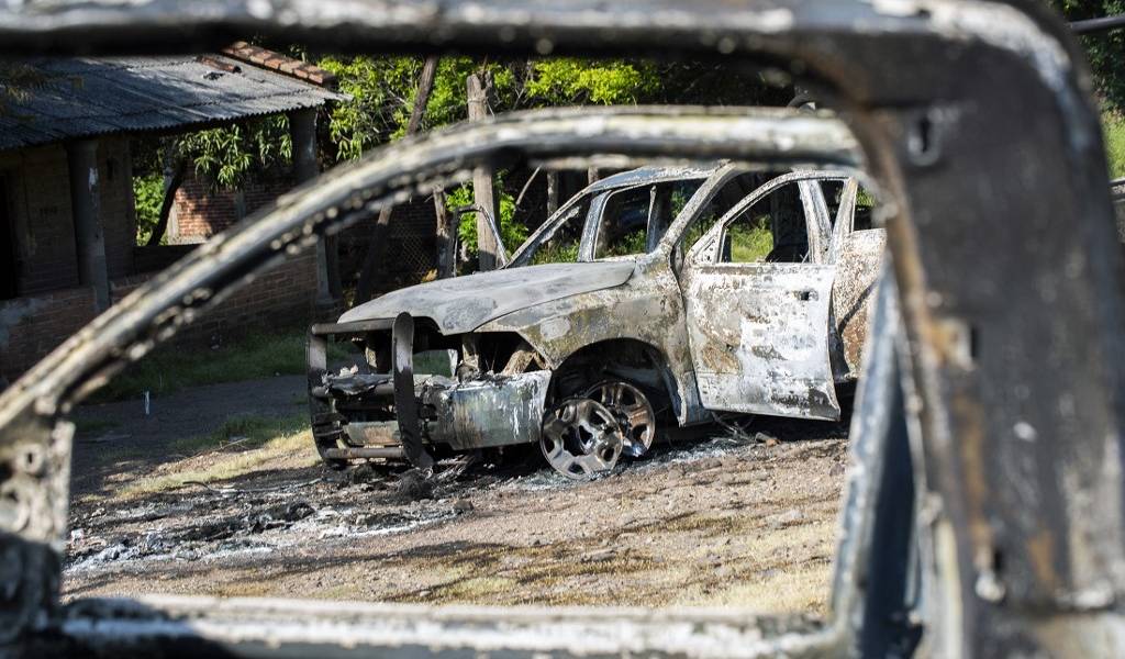 Mueren 14 policías en un ataque en México