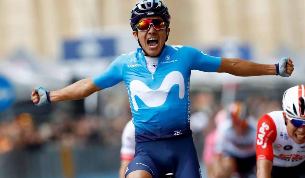 Narváez llega quinto y Carapaz sexto en la cuarta etapa de la &#039;Vuelta a Burgos&#039;