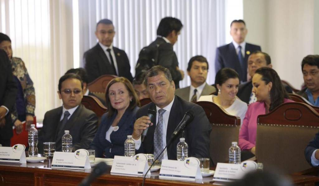Presidente Correa sustenta consulta popular sobre paraísos fiscales