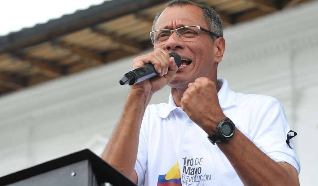 Exvicepresidente Glas seguirá en cárcel de Latacunga