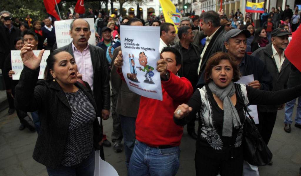 Cuenca y Latacunga se unieron a las voces de protesta contra proyectos de ley
