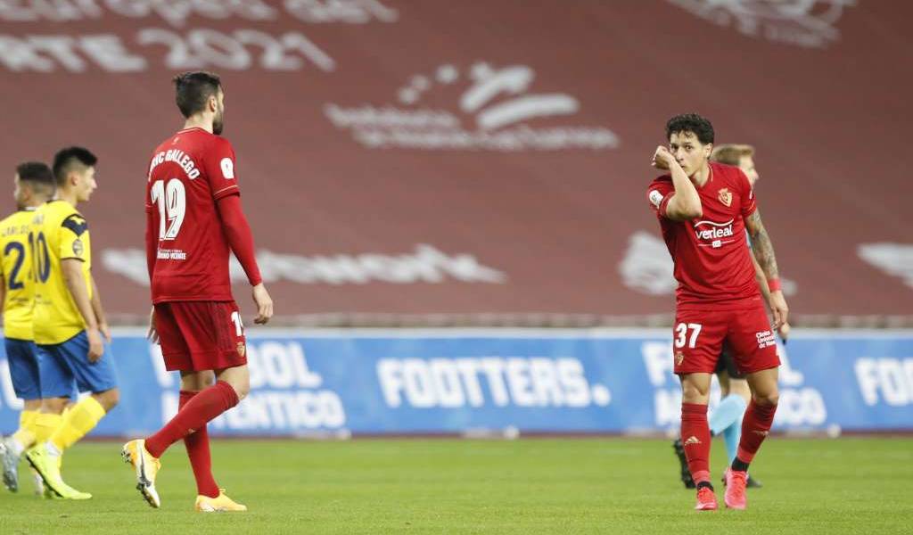 Kike Saverio debuta con gol en el Osasuna