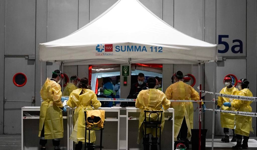 Casi 400 muertos en 24 horas en España por el coronavirus