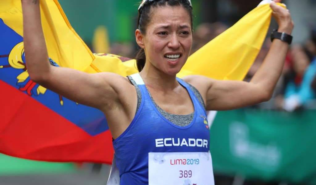 Johanna Ordóñez se lleva la medalla de oro en 50 km marcha