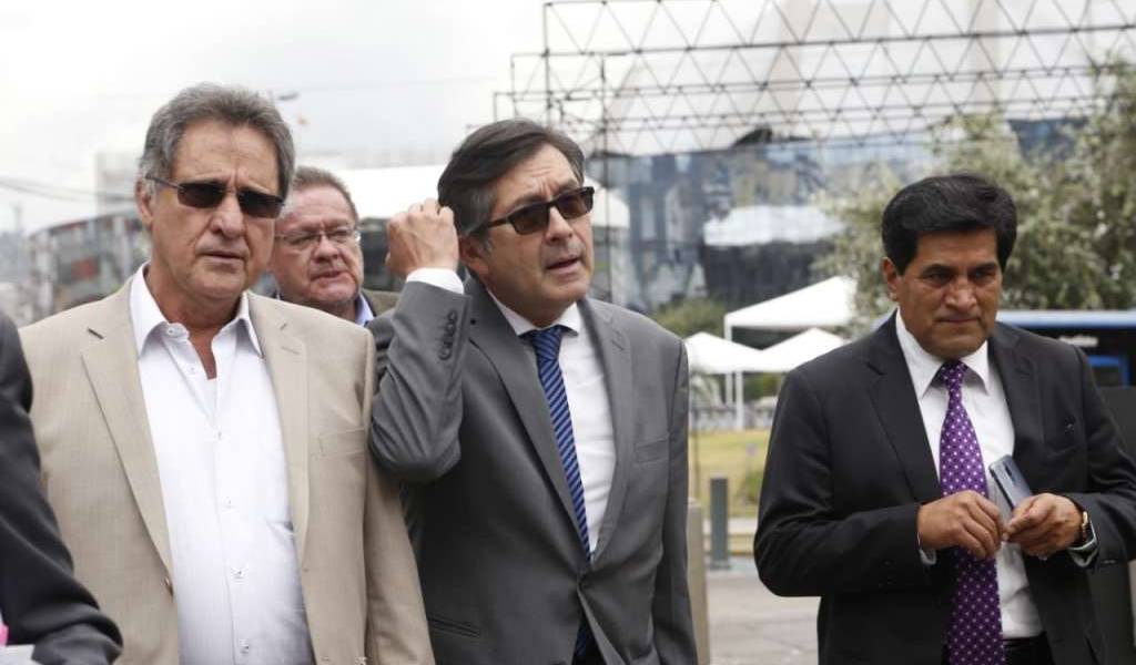 César Montúfar rinde versión en proceso de Odebrecht