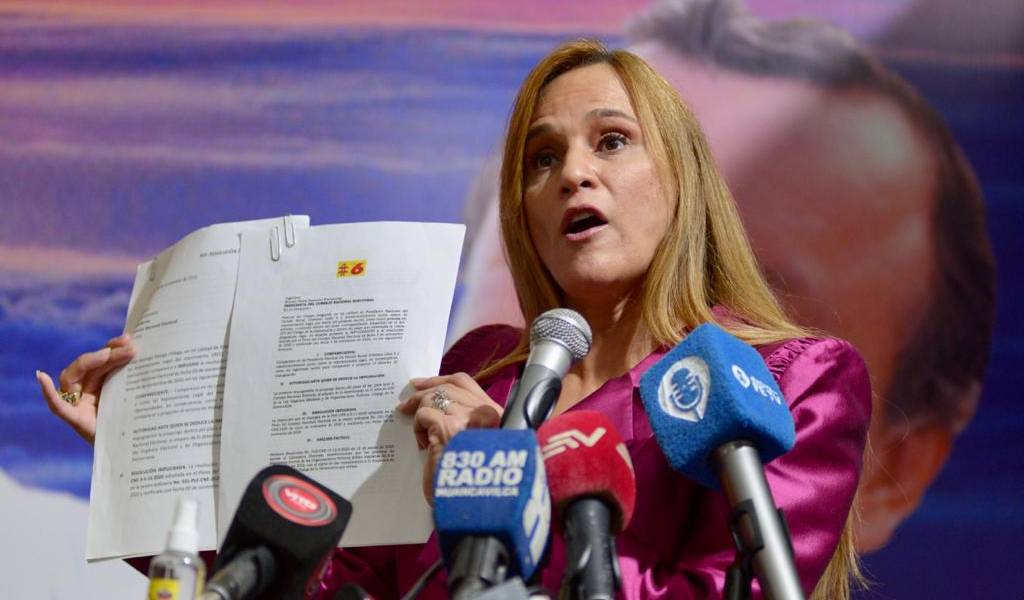 Sylka Sánchez anuncia demanda a consejeros del CNE
