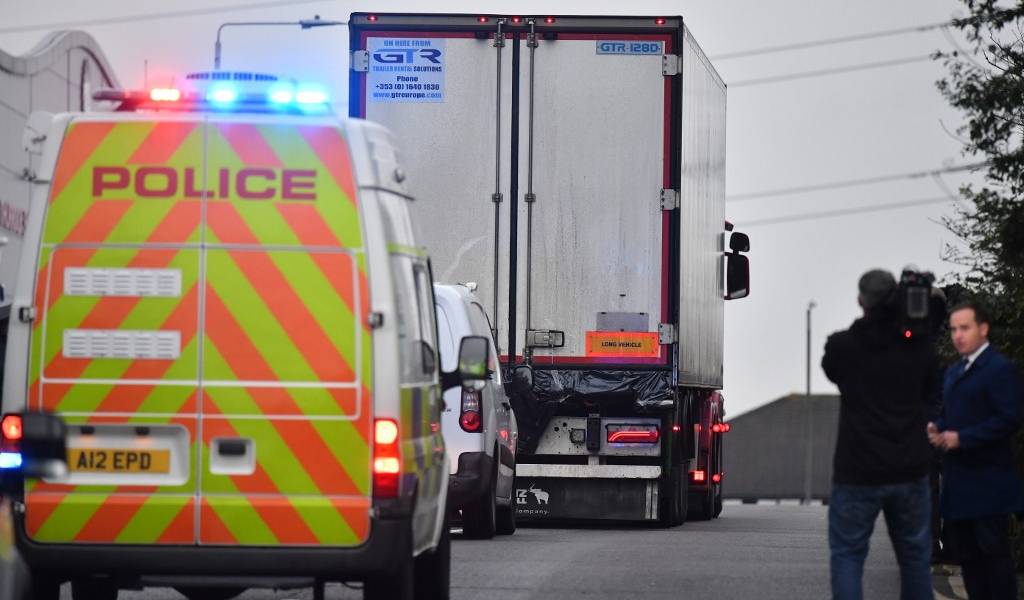 Los 39 muertos en un camión hallado en el Reino Unido eran chinos