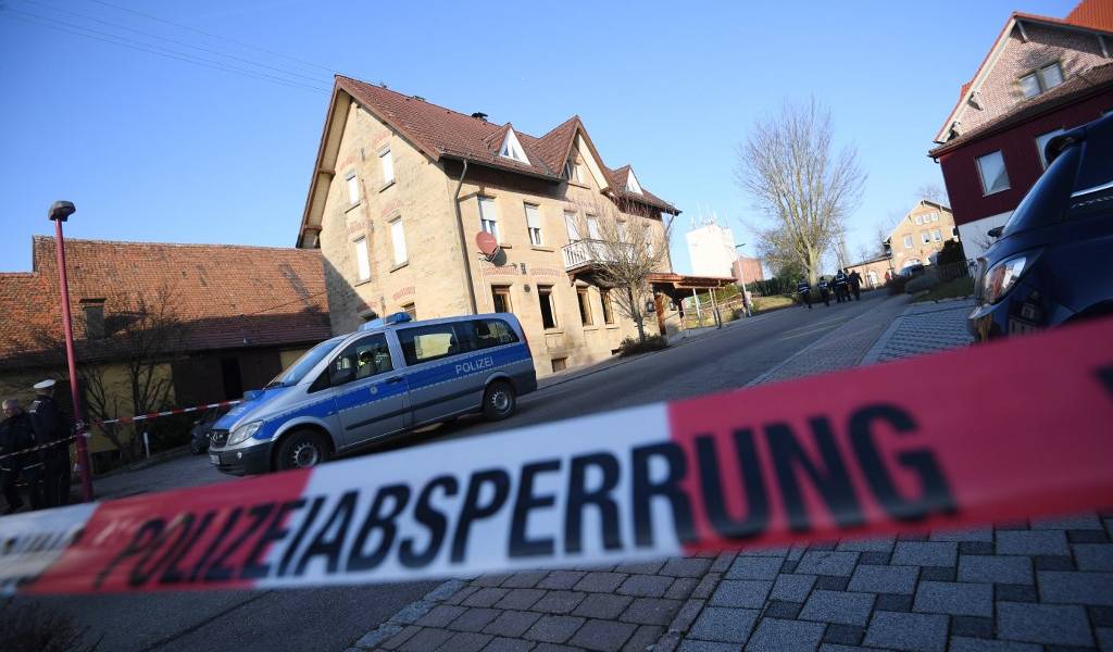 Policía alemana confirma seis muertos y heridos graves en tiroteo