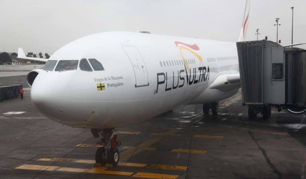 Aerolínea Plus Ultra retomará su ruta entre España y Ecuador desde julio