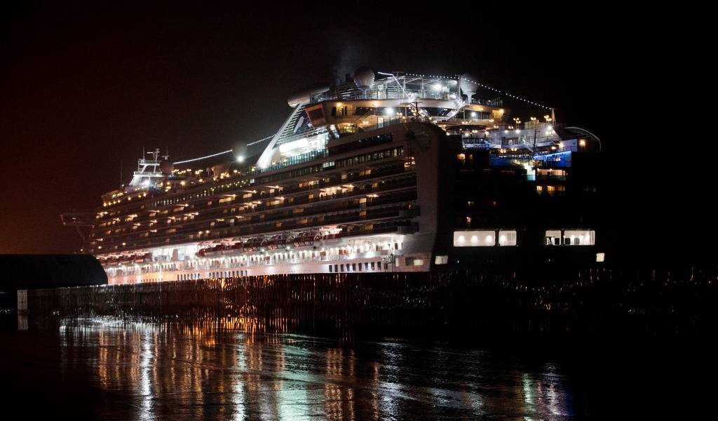 Al menos 40 estadounidenses infectados con nuevo coronavirus en crucero en Japón