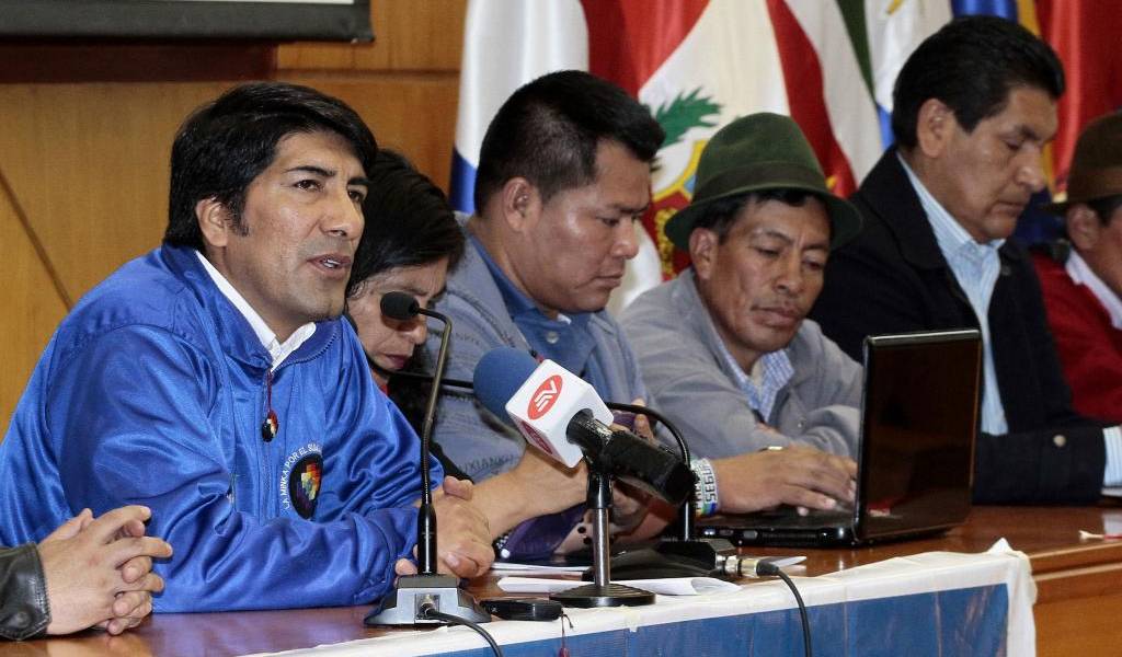 Movimientos sociales preparan una marcha por la Ley de Aguas