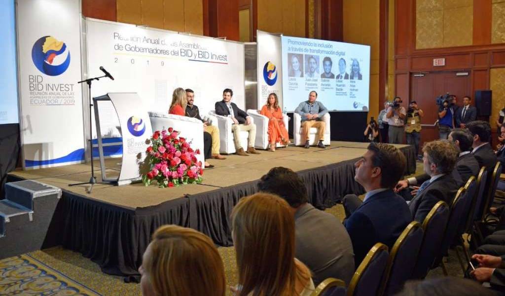 BID desarrolla primer día de su asamblea en Guayaquil