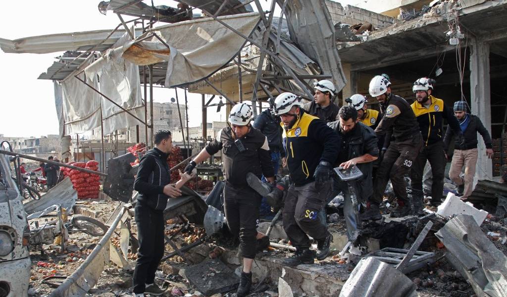 Bombardeos causan 30 muertos en Siria este lunes