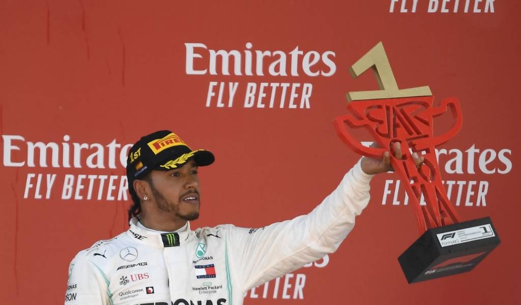 Lewis Hamilton gana Gran Premio de España y es nuevo líder