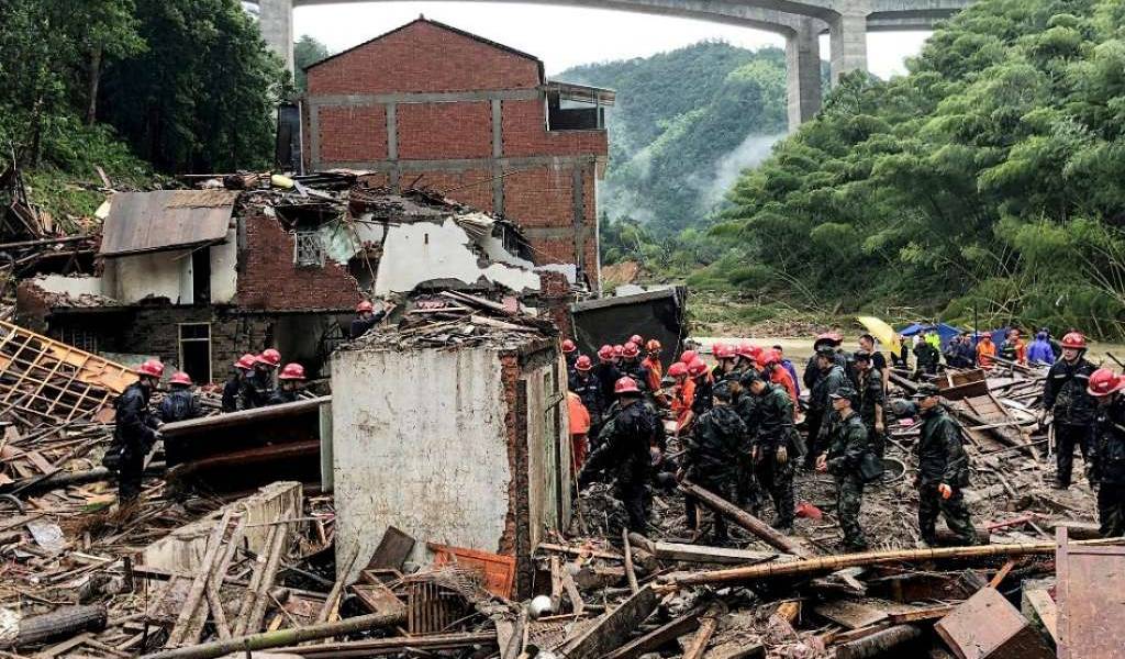 Balance por tifón Lekima aumenta a 49 muertos en China