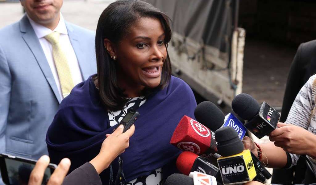 Diana Salazar reclama por “injerencia” de Secretaría Anticorrupción en investigaciones de Fiscalía
