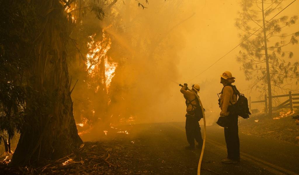 California en estado de emergencia por incendio forestal