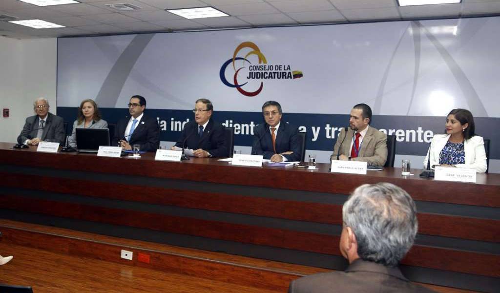 Judicatura acatará decisión de Cpccs de suspender evaluación a jueces de CNJ