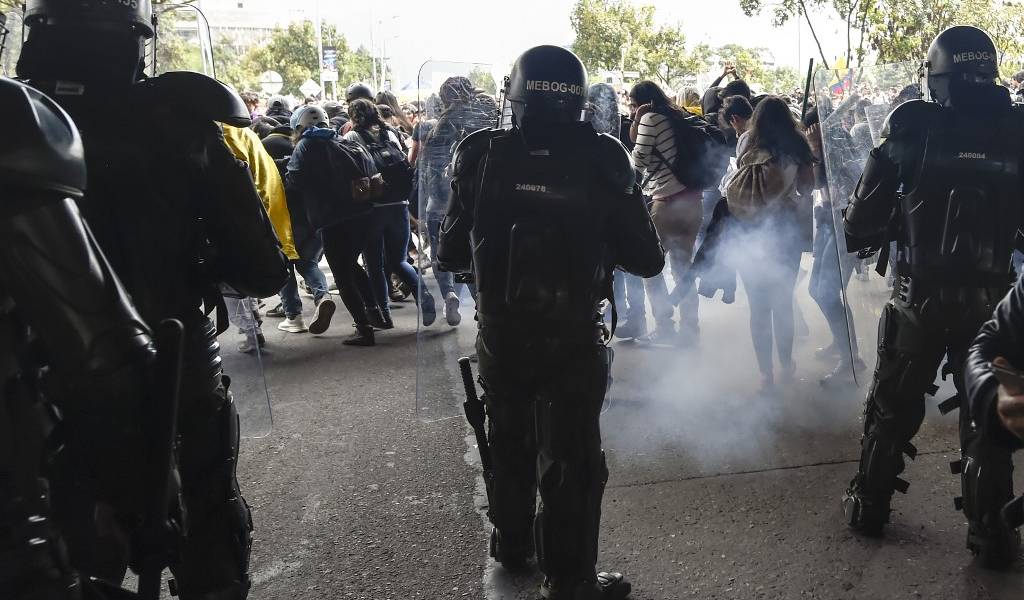 Multitudinarias protestas contra el gobierno de Duque en Colombia