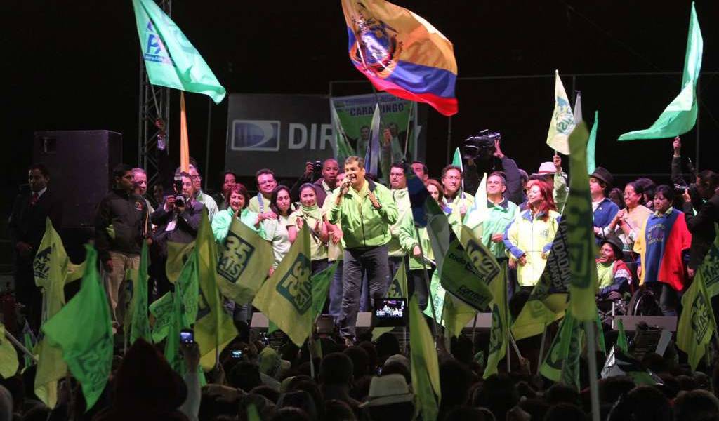 Rafael Correa aparece en archivo &quot;Verde final&quot;