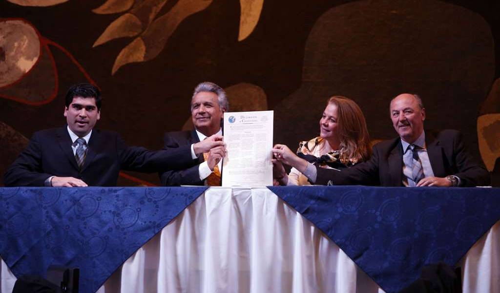 Ecuador se suscribe a la Declaración de Chapultepec
