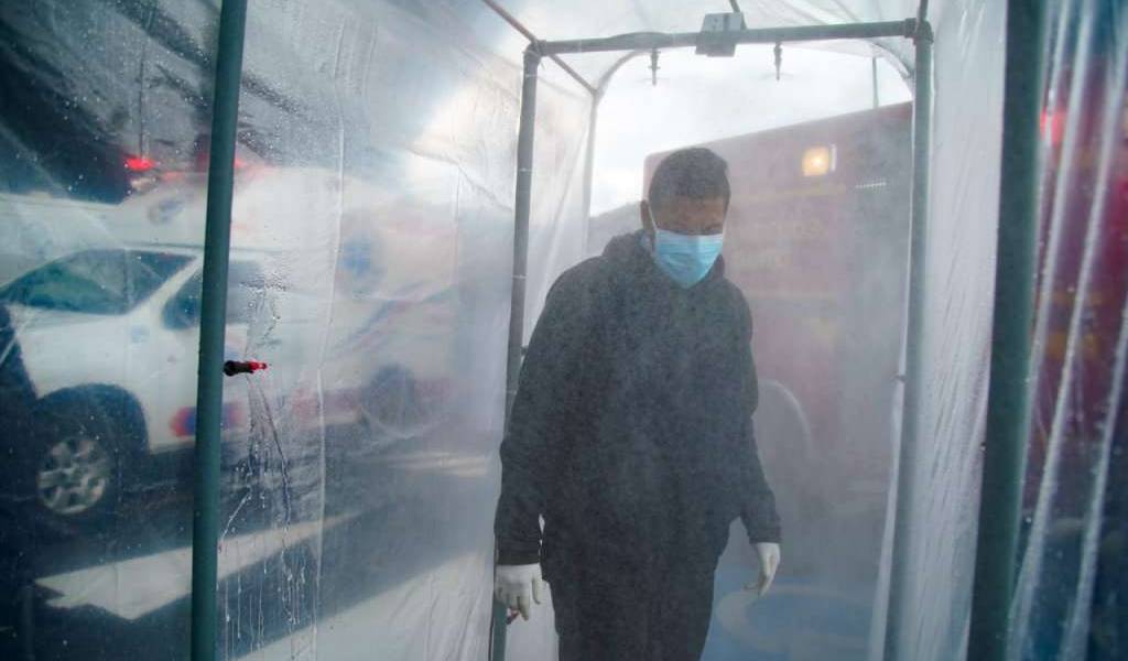 Coronavirus: expertos advierten sobre el uso de túneles de desinfección