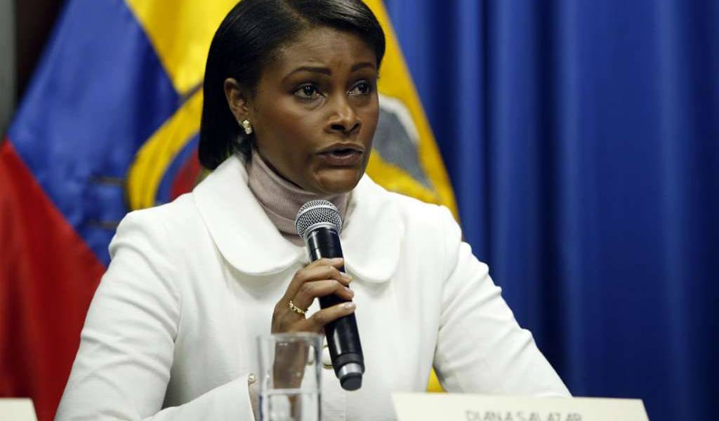 Diana Salazar es la mejor puntuada para fiscal general