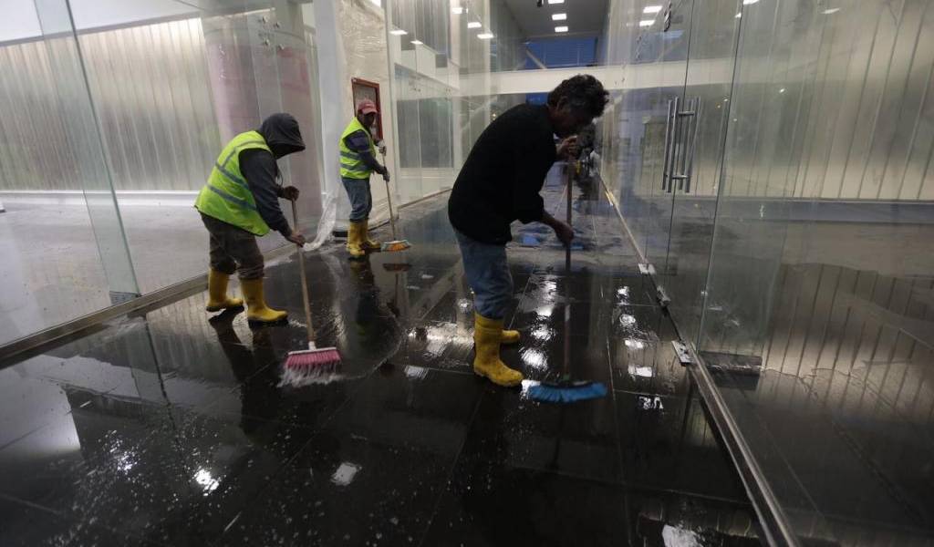 Acumulación de agua se registró en nueva plataforma gubernamental financiera