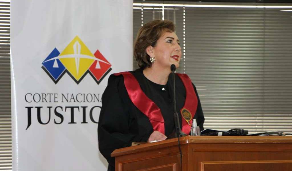 Paulina Aguirre se despide de la Corte Nacional de Justicia