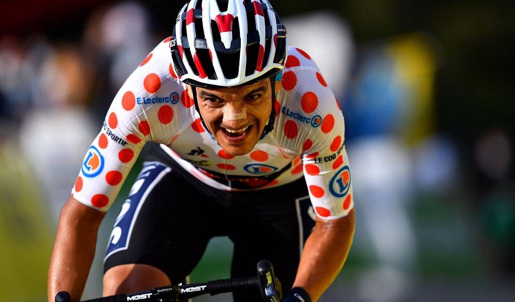 Carapaz en el Top 10 del ranking mundial de la Unión Ciclística Internacional