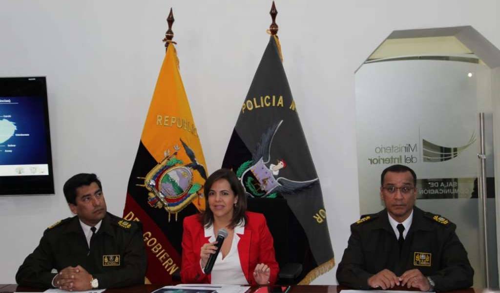 Más de 300 detenidos en 37 operativos simultáneos en Ecuador