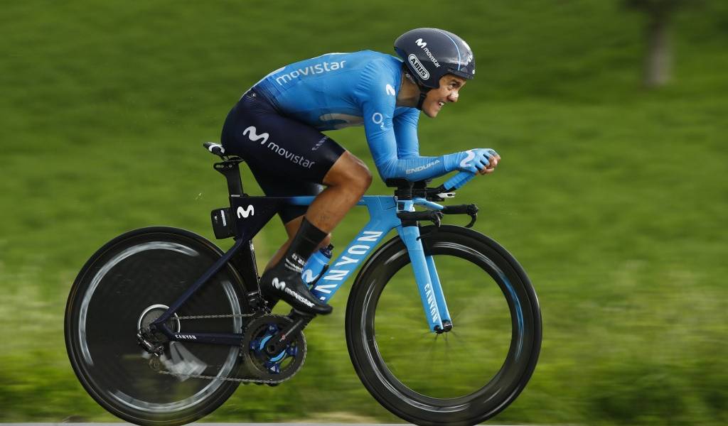 Carapaz queda cuarto en la etapa 13 del Giro de Italia
