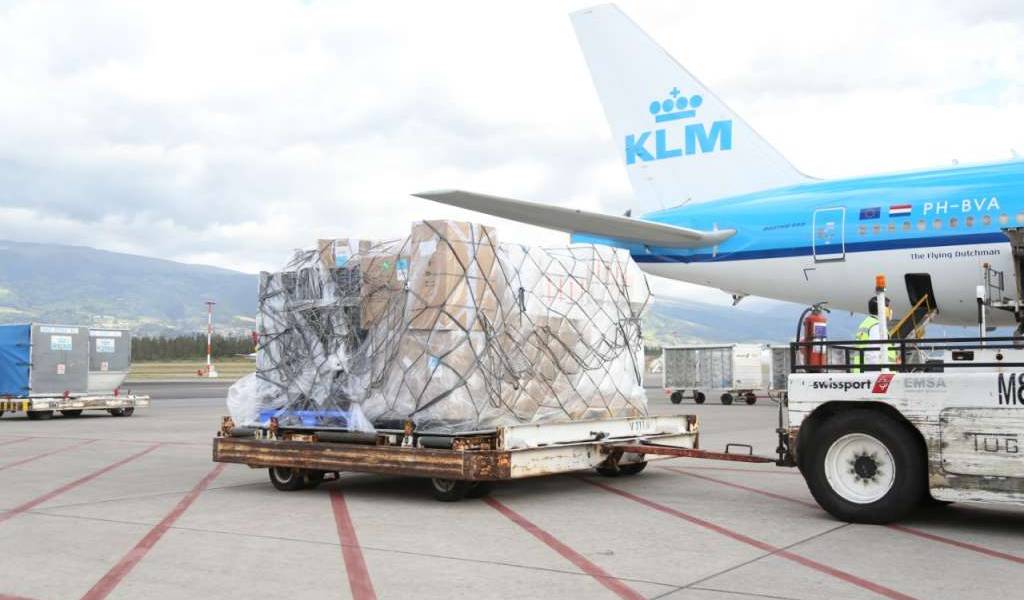 Llegan a Ecuador otras 17.500 vacunas contra el COVID-19